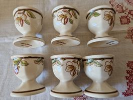 6x Eierbecher Villeroy & Boch Portobell0