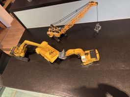 Modellbagger Liebherr, Komatsu, Siku