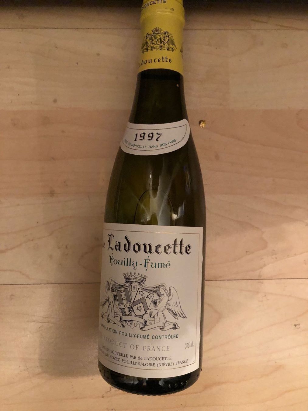 Wein: Ladoucette Pouilly-Fume 1997 – Neu (gemäss Beschreibung) aus Wald ZH von mlnt 1