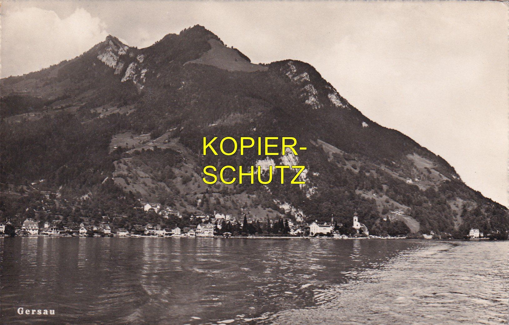 Cartoline postali: Gersau /aw – Usato da Hombrechtikon venduto da Rudolf07