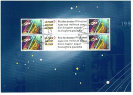 Sondermarke Millenium 1999/2000 in Folder PTT