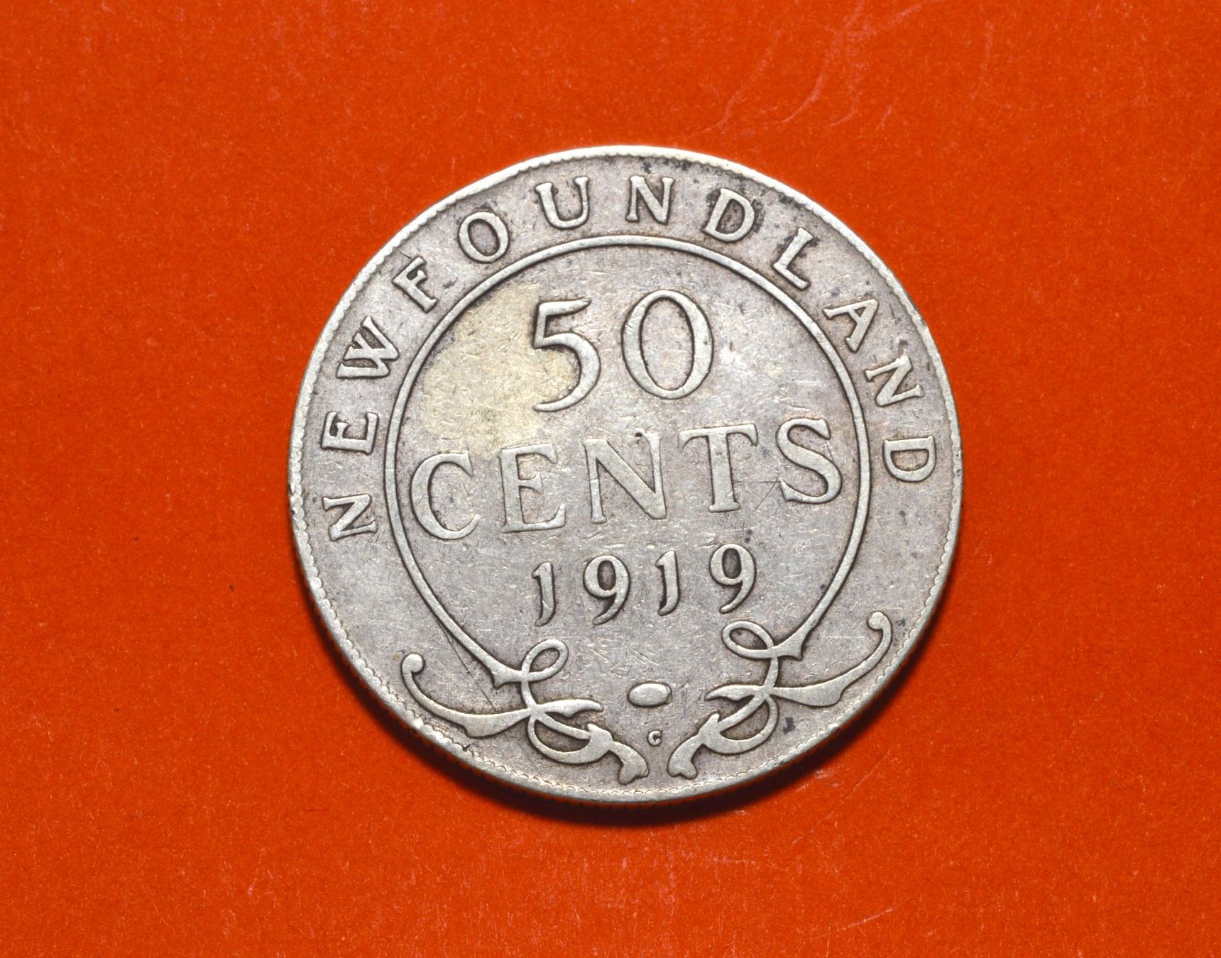 Alle Münzen: Neufundland 50 Cent 1919 – Gebraucht aus Oberglatt ZH von dil_85sh 3