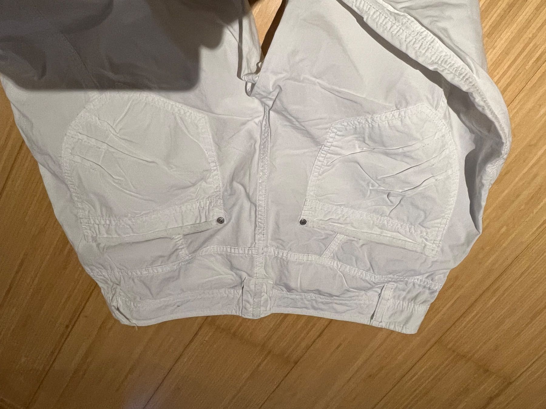 Pantaloni: Weisse Sommer Stoffhose Gr. 40 Sandwich – Usato da subingen venduto da gibo11 3
