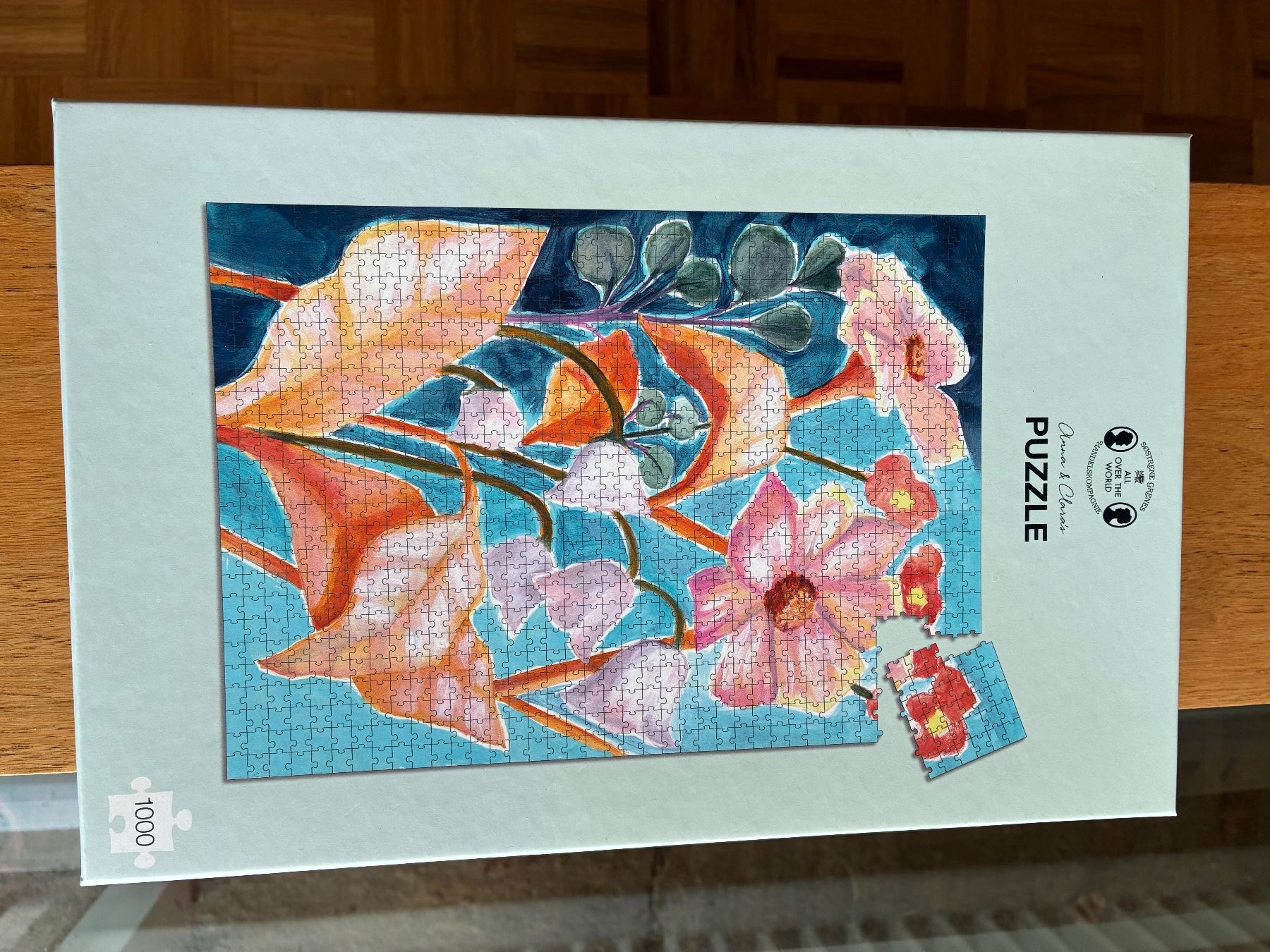Puzzle: Anna & Clara`s Flower Puzzle, 1000 Teile – Usato da Chur venduto da nic_mk9p
