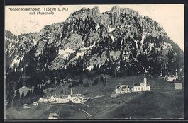 Nieder-Rickenbach, Ortsansicht mit Kurha