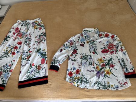 Ensemble (SHEIN)pantalon et chemise taille XL été ☀️