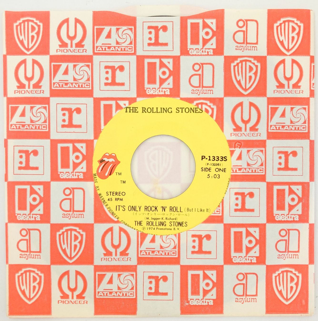 Schallplatten: ROLLING STONES - IT'S ONLY ROCK 'N' ROLL – Gebraucht aus Bottens von hotter-than-hell 2
