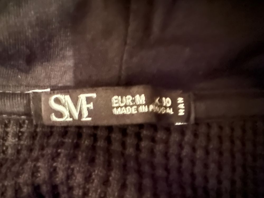 Herrensweater Gr. M schwarz, Kapuzenpullover 6