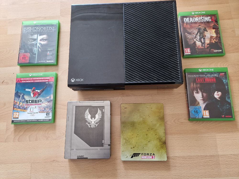 XBox One Console inkl. 6 Spiele Kaufen auf Ricardo