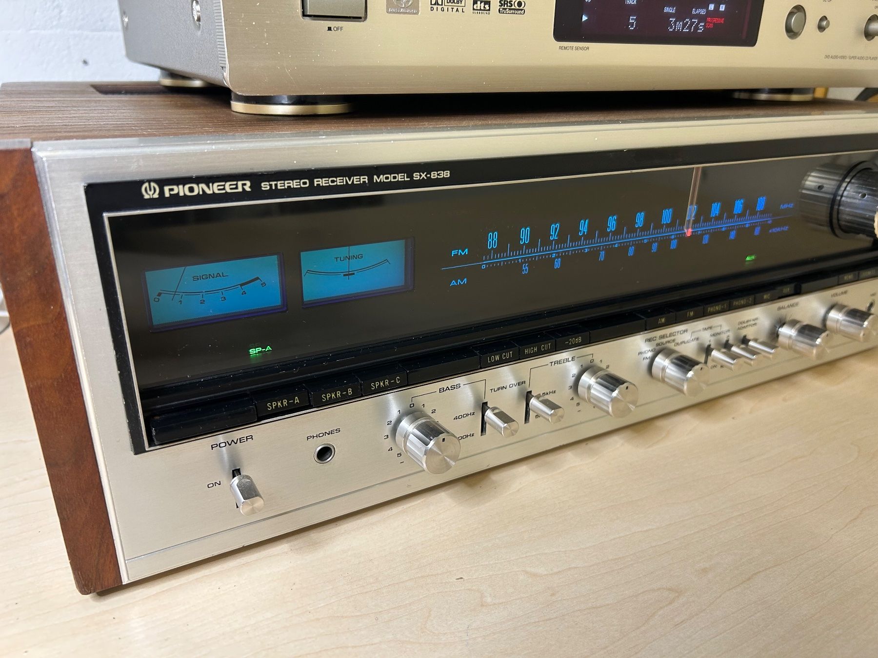 Pioneer Ricevitori: Pioneer SX-838 Restored – Usato da Baar venduto da AAT5