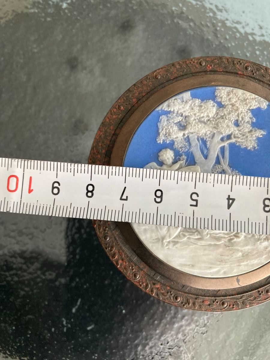Tutte le decorazioni: Kostbare antike Dose mit Biscuit Deckel – Usato da Zürich venduto da kostbares 7