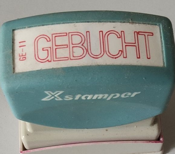 Timbri: Stempel "Gebucht"  – Usato da Möriken AG venduto da ste_sdp9