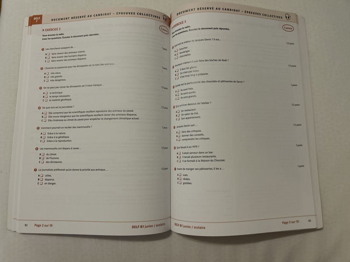 Libri: 100% Delf B1 scolaire et junior – Usato da Alterswil FR venduto da kat_cfw8 3