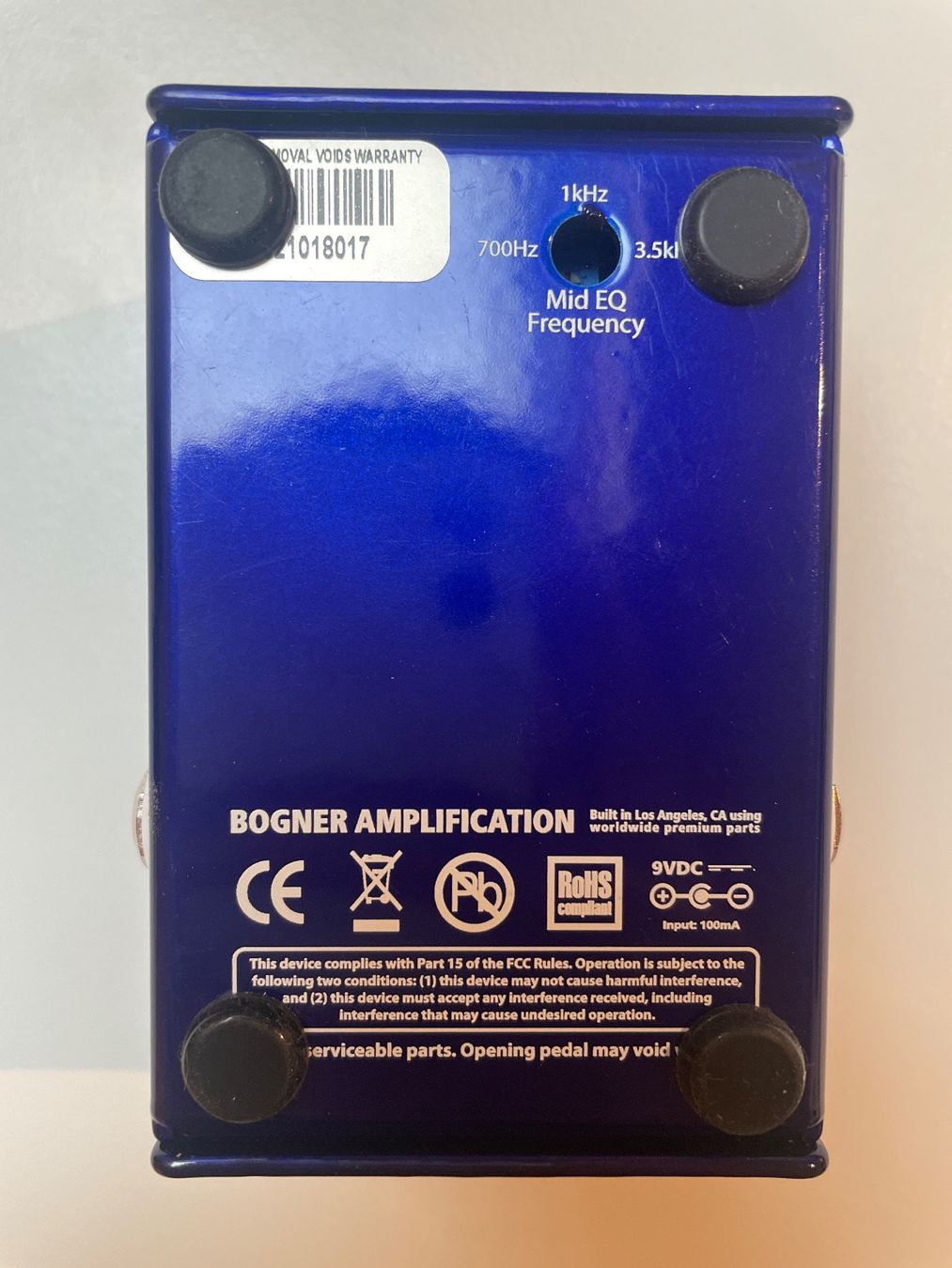 Musikinstrumente: Bogner Ecstasy Mini Blue – Gebraucht aus Biglen von maetthu_w 2