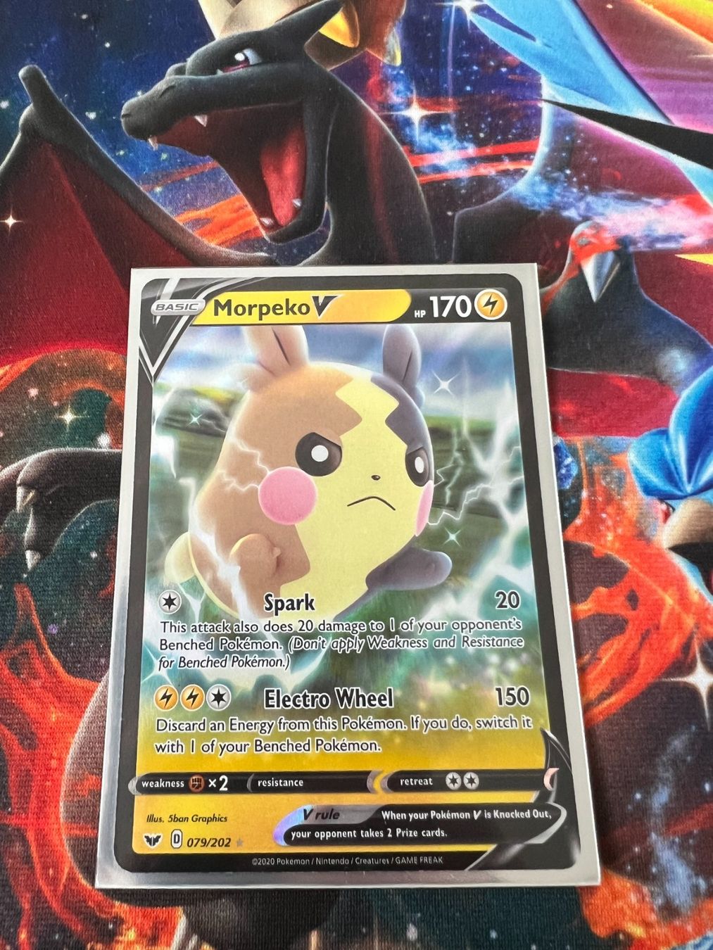 Pokémon Carte collezionabili: Morpeko V (SSH 79) - EN - Sword & Shield – Nuovo (secondo la descrizione) da Bülach venduto da Pfrenzel