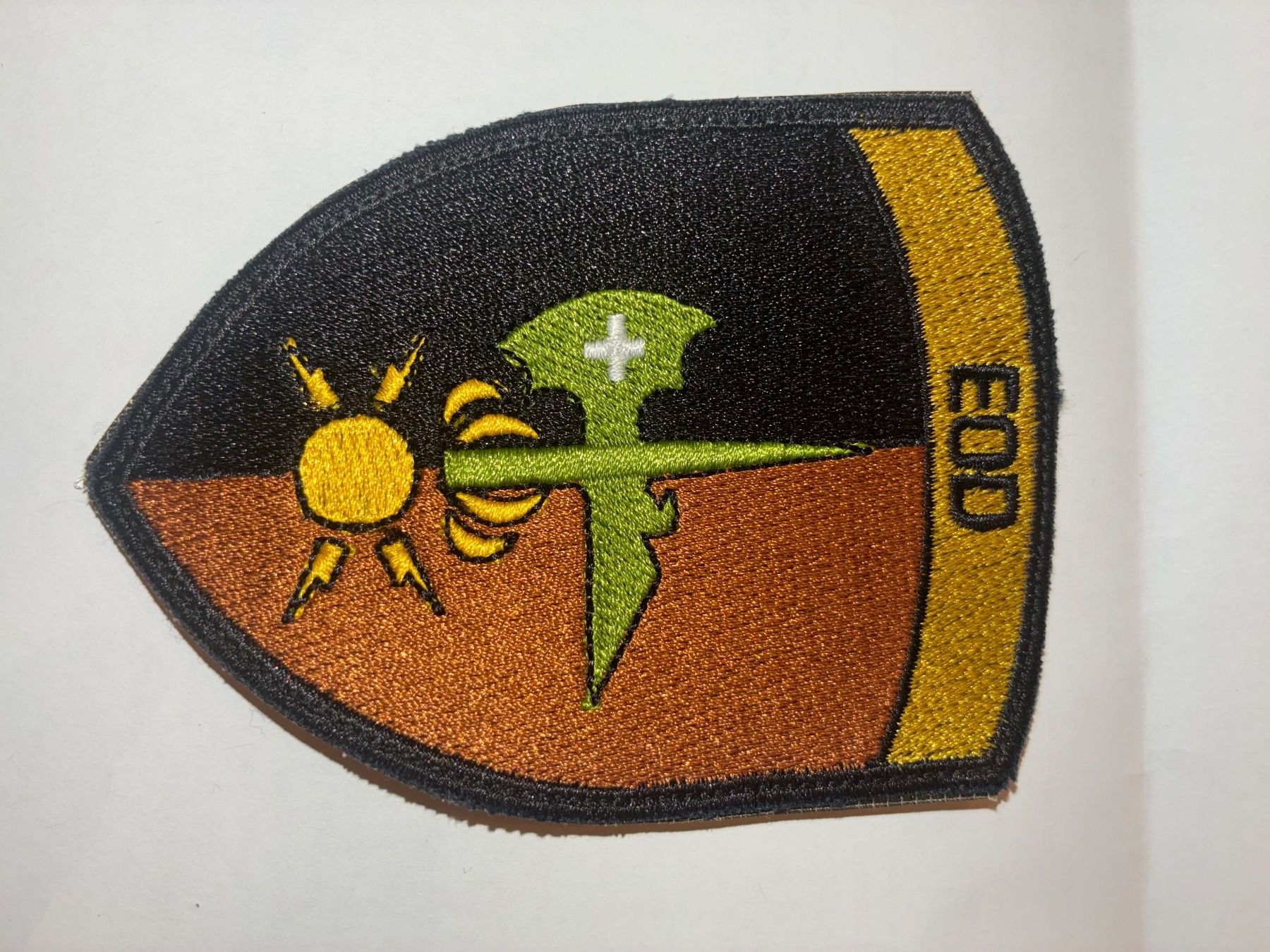 Schweizer Armee Toppe: Klett Badge EOD  Armee Modell – Usato da Oberiberg venduto da reimet