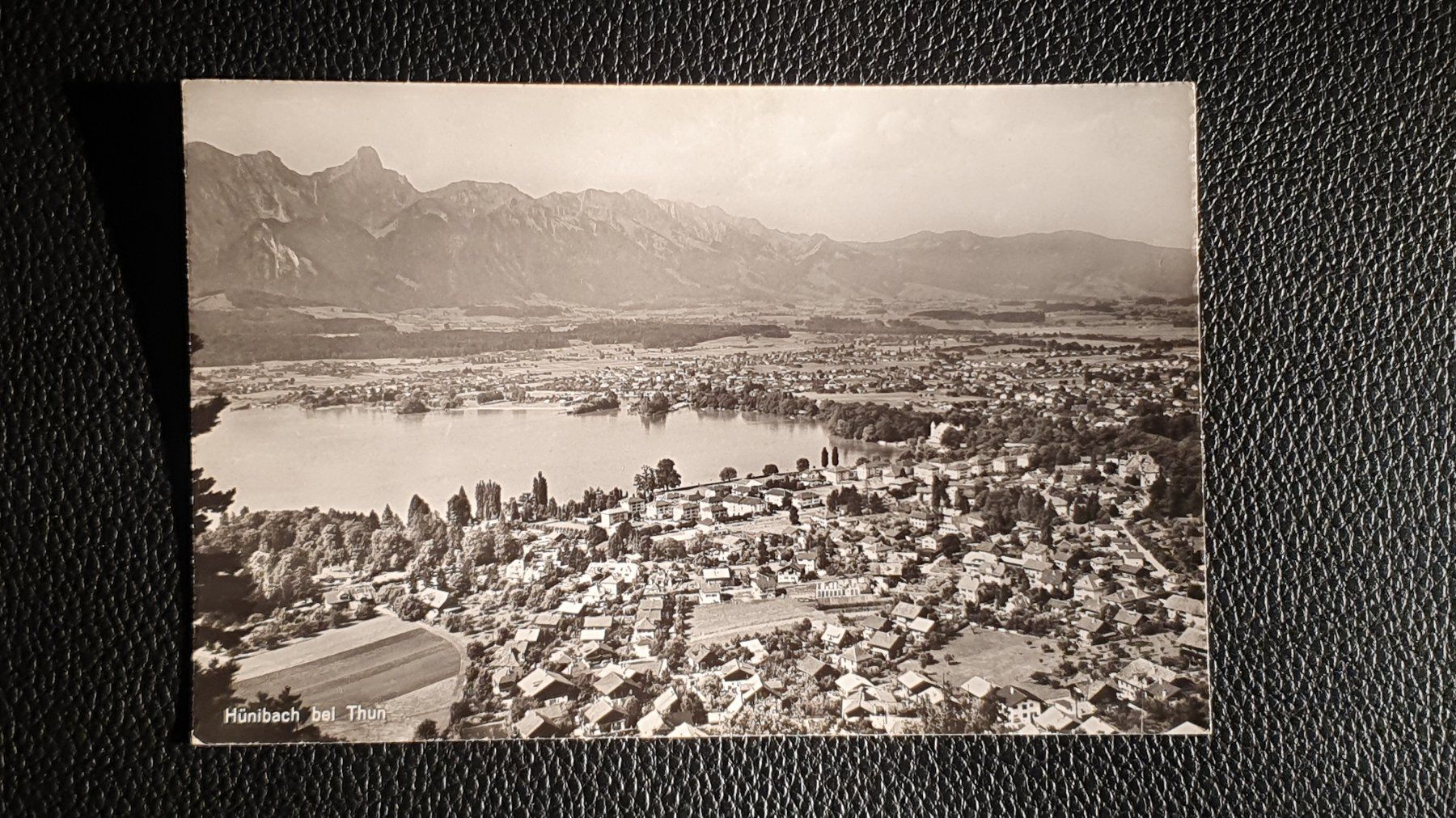 Cartoline postali: Alte Ansichtskarte Hünibach bei Thun – Usato da Biberist venduto da stang4eva