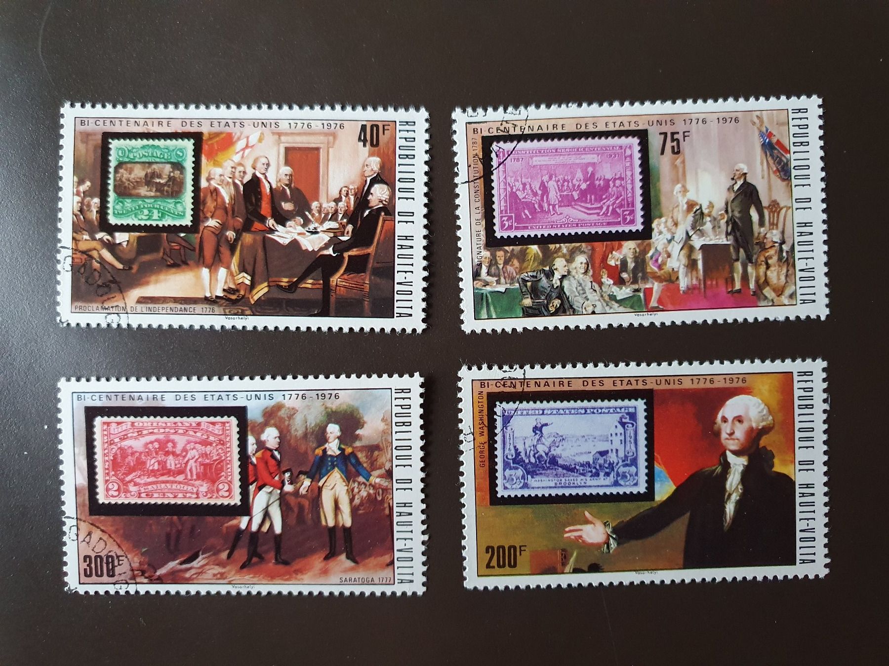 Alle Briefmarken: Republique de Haute-Volta - Motivmarken – Gebraucht aus Stilli von Mos1 2