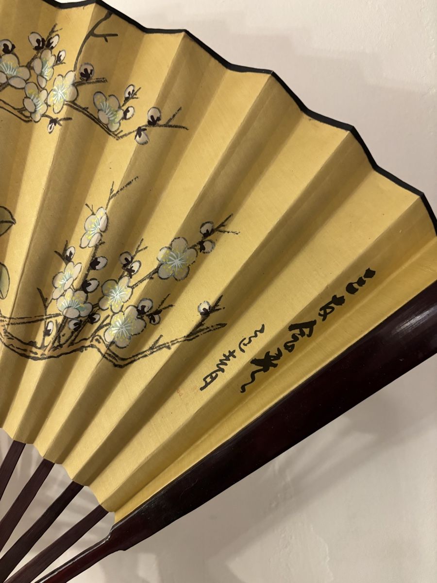 Tutte le decorazioni: Chinesischer Fächer mit Blumen und Vögeln – Usato da Schaffhausen venduto da emm_vdw2 2