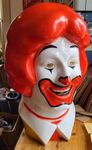 Vintage 1977 McDonald's Ronald McDonald Clown kopf