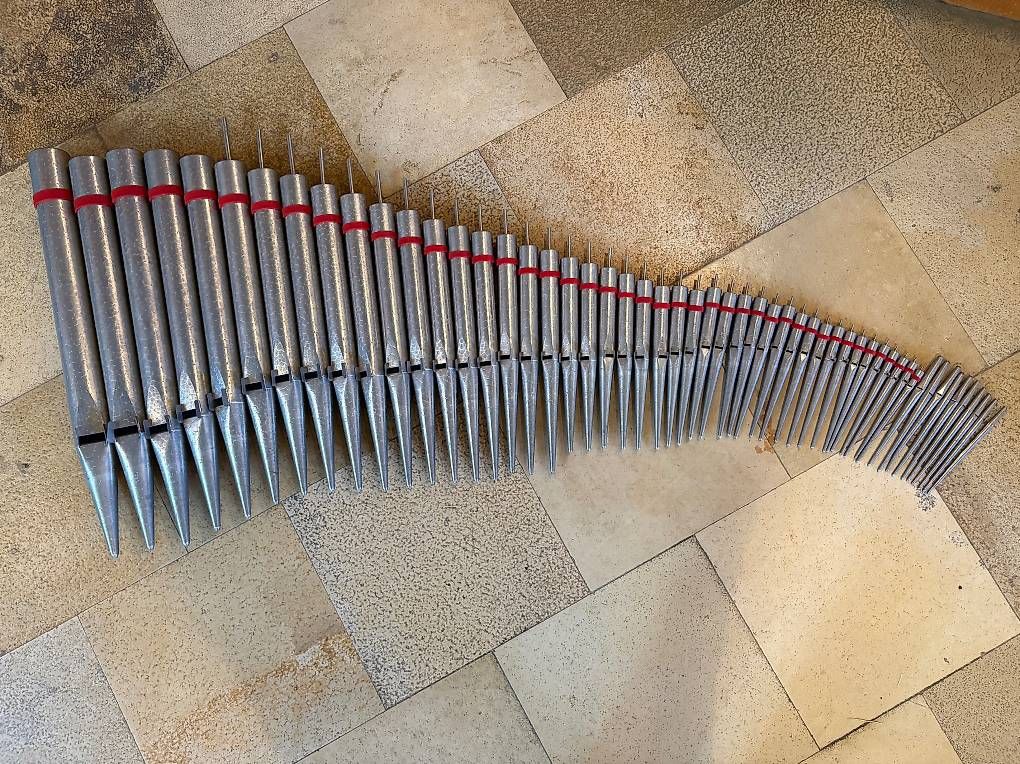 Instruments de musique: 54 Orgelpfeifen  Rohrflöte 4' – D'occasion à Reinach BL par Luem72