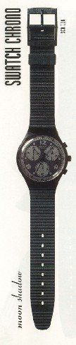 Swatch Uhren: SWATCH Chronograph SCB 110 Moon Shadow von 1993 – Neu und originalverpackt aus Heerbrugg von bue_64 1
