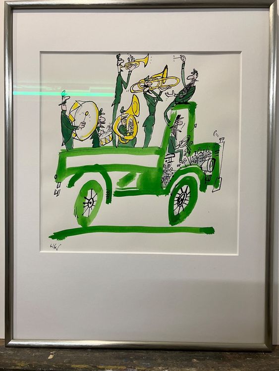 Aquarell Cartoon von René Fehr Kaufen auf Ricardo