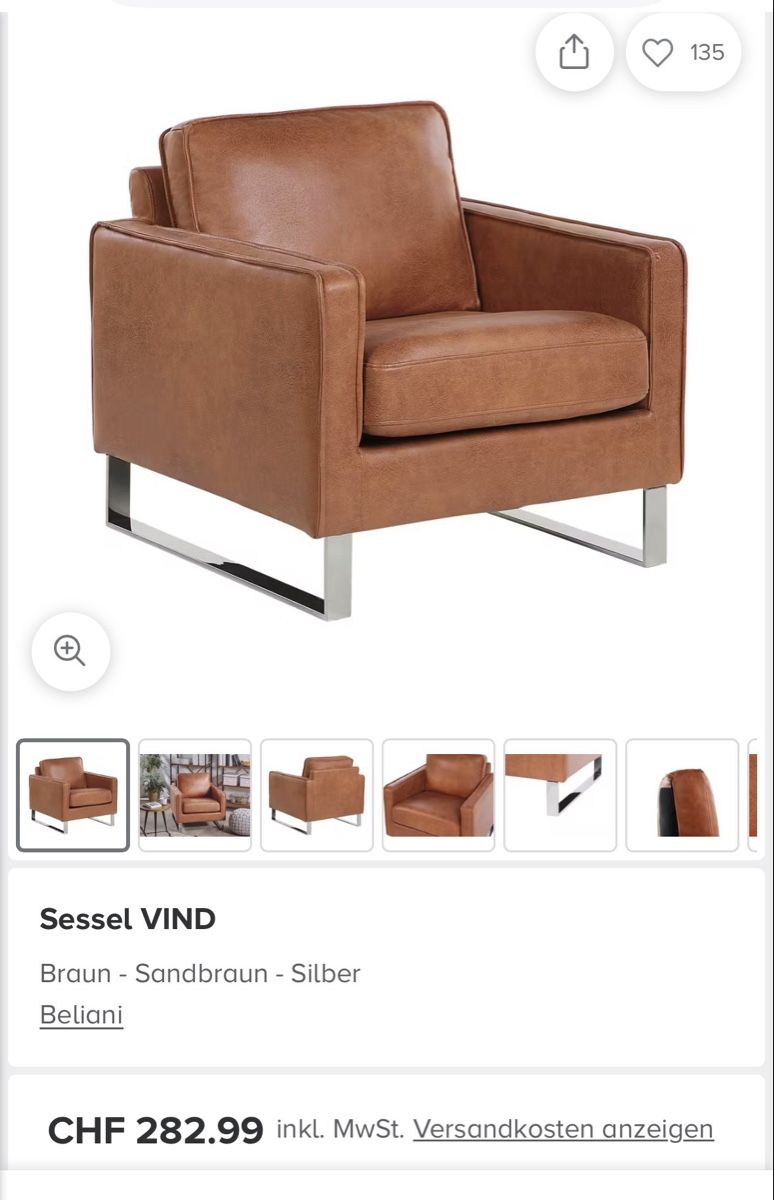 Beliani Poltrone: Moderner Sessel – Top Zustand – Usato da Sattel venduto da JLG63 3