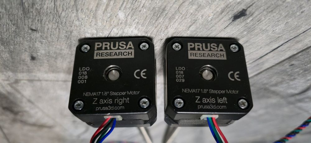 Prusa MK3s Stepper Motor Z-Achse Links+Rechts Komplett (Gebraucht) in ...