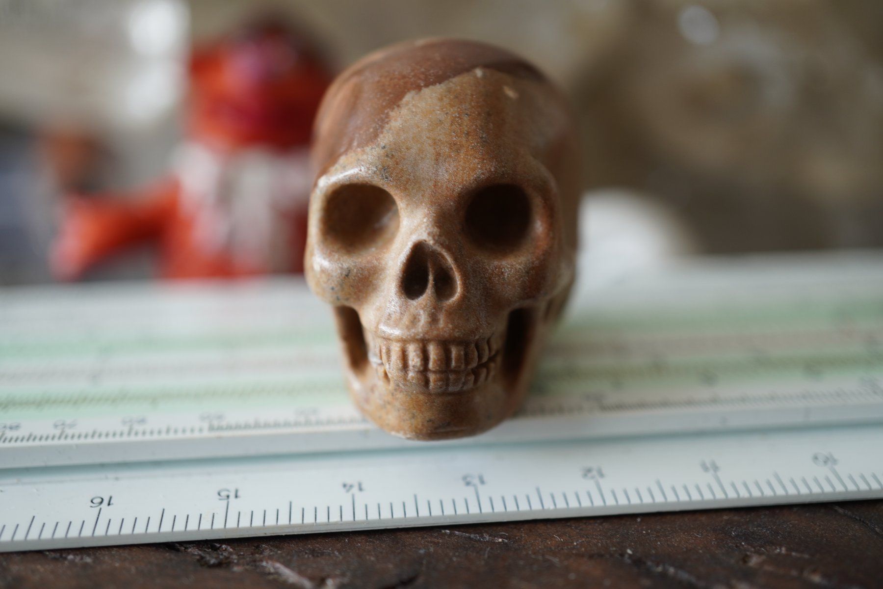 Minerali & Pietre curative: Landschafs Jaspis  Matrix  Skull  Detailliert     "Topstone" – Nuovo e nell'imballaggio originale da Eschenbach SG venduto da topstone 3