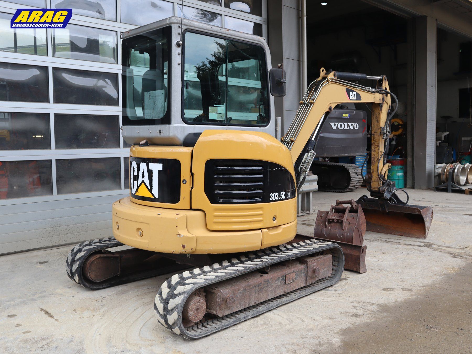 Caterpillar Escavatori: Cat 303.5C Raupenbagger – Usato da Hasle LU venduto da Arag08 5