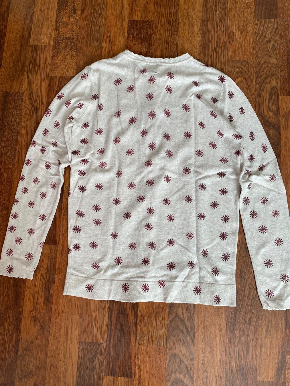 Manor Giacche: Manor Strickjacke, Gr. S, beige mit Muster – Usato da Stadel b. Niederglatt venduto da sandart 1
