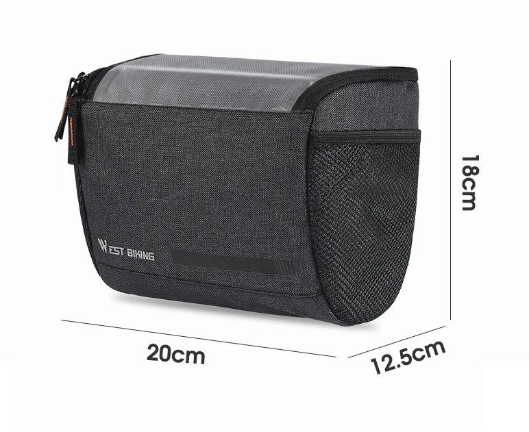 Borse: Wasserdichter Fahrradkorb Tasche mit Touchscreen – Nuovo e nell'imballaggio originale da Geneve venduto da Titi2008 4