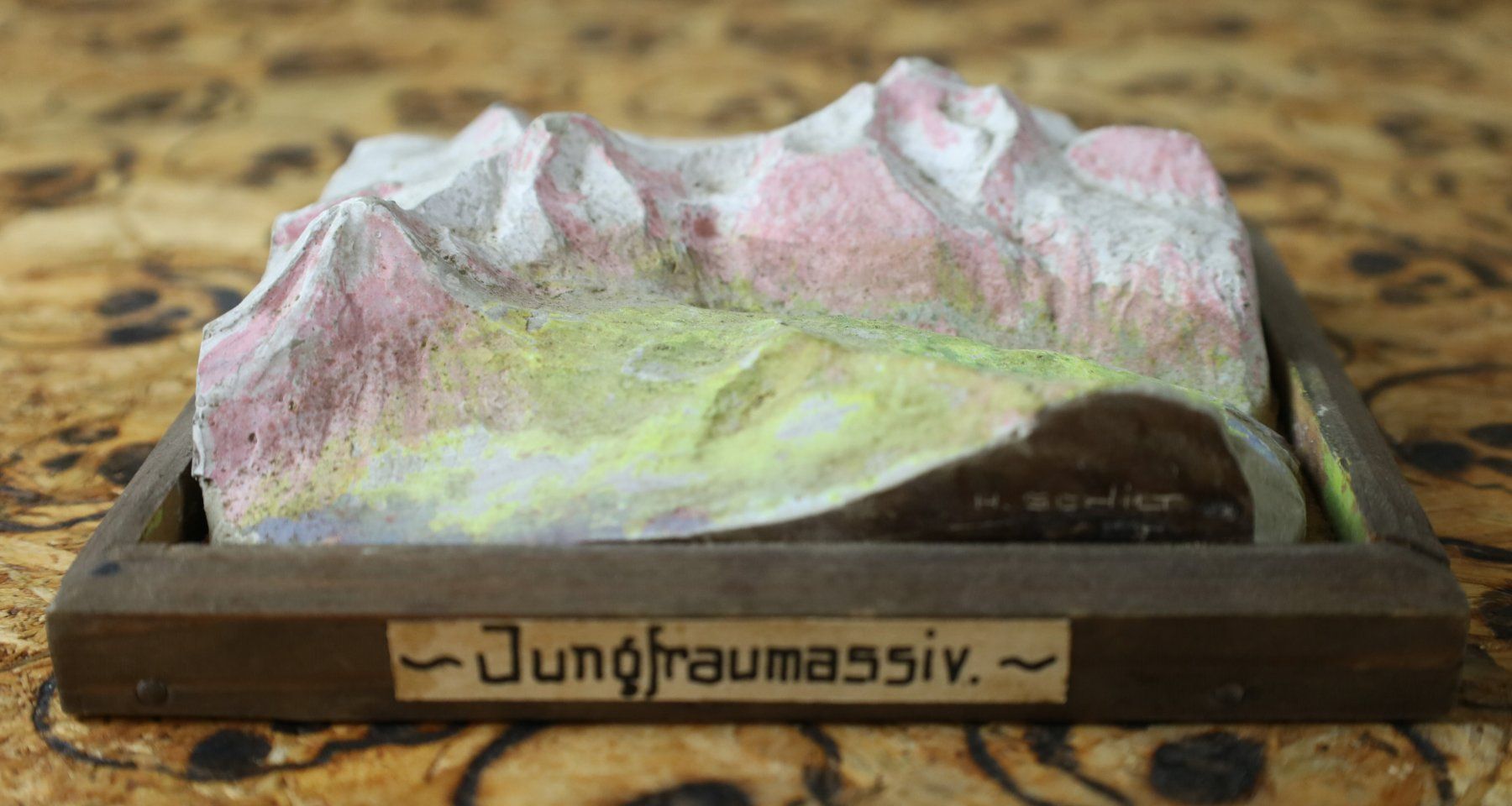 Modellbausätze & Standmodelle: Gipsmodell, Modell "Jungfraumassiv" – Gebraucht aus Birrwil von brandschatz_birrwil 1