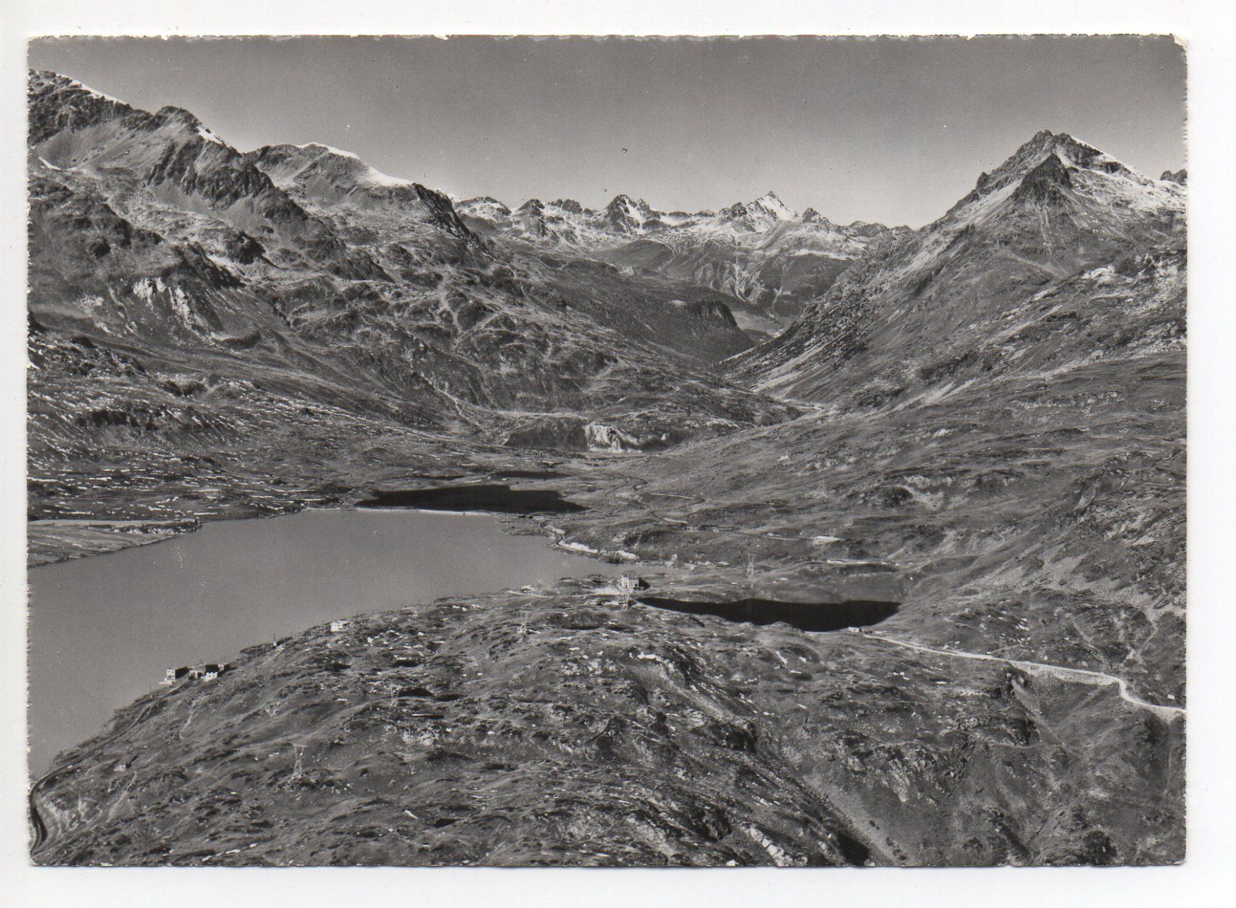 Cartes postales: BERNINA-HOSPIZ Flugaufnahme – D'occasion à Jona par philajona