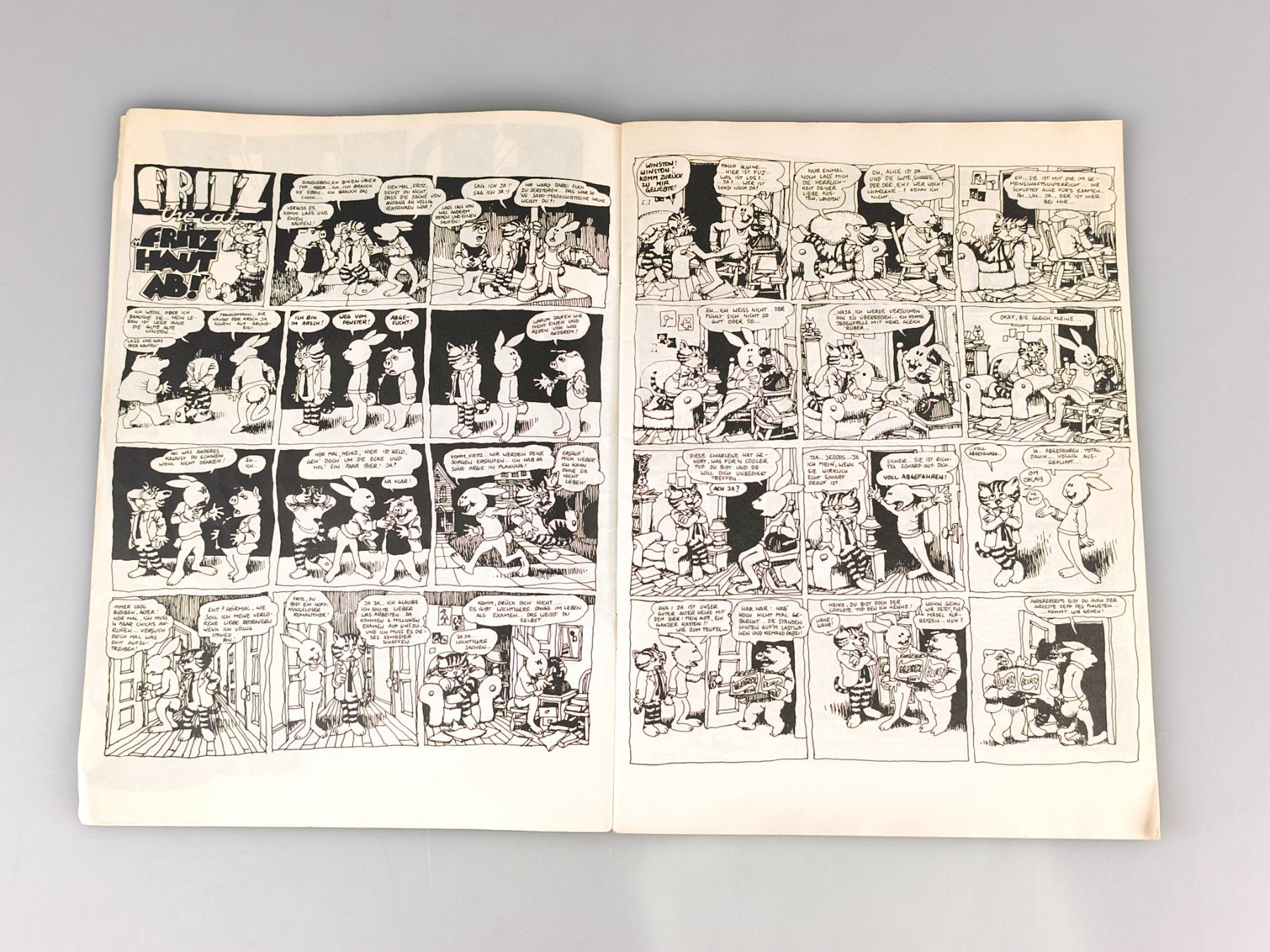 Fumetti: Fritz the Cat Comic - Robert Crumb (Brumm Comix 1972) – Usato da Rüti ZH venduto da Restwert_Rueti_ZH 2