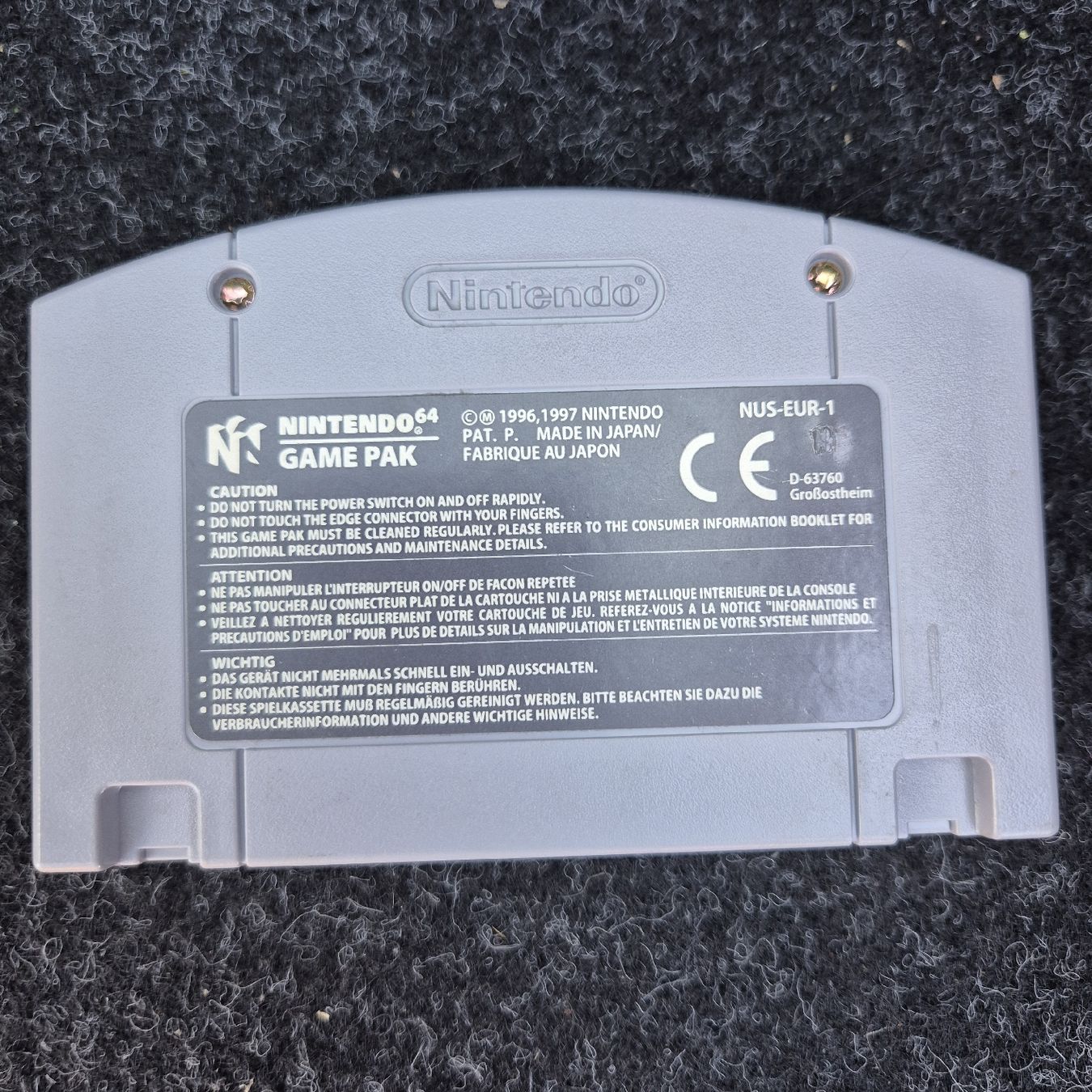 Giochi: Perfect Dark N64 – Usato da Ursy venduto da RetroBebar777 1