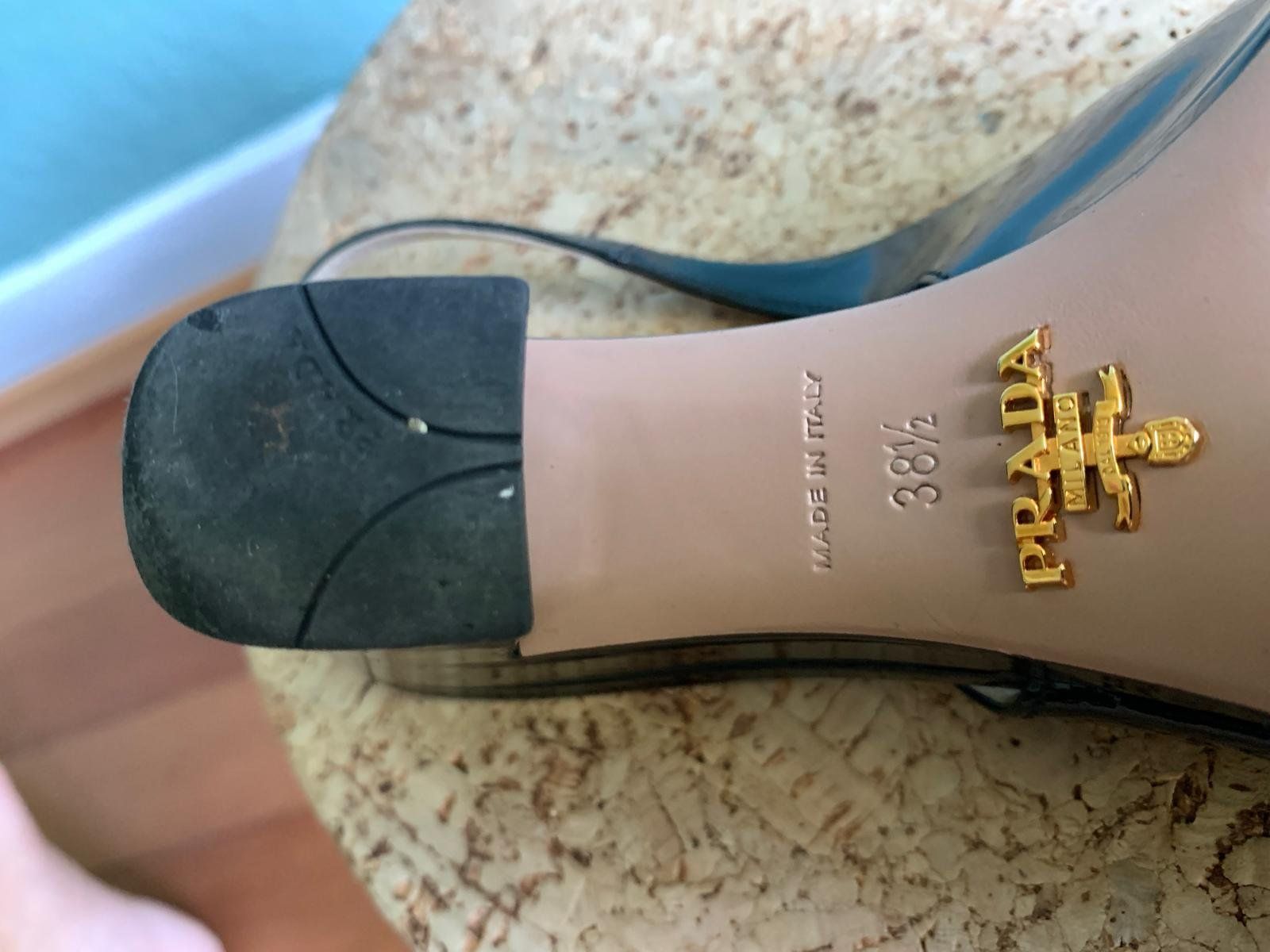 Prada Scarpe da donna: Lackleder Slingback PRADA Gr. 38,5 – Usato da Zürich venduto da RM123 2