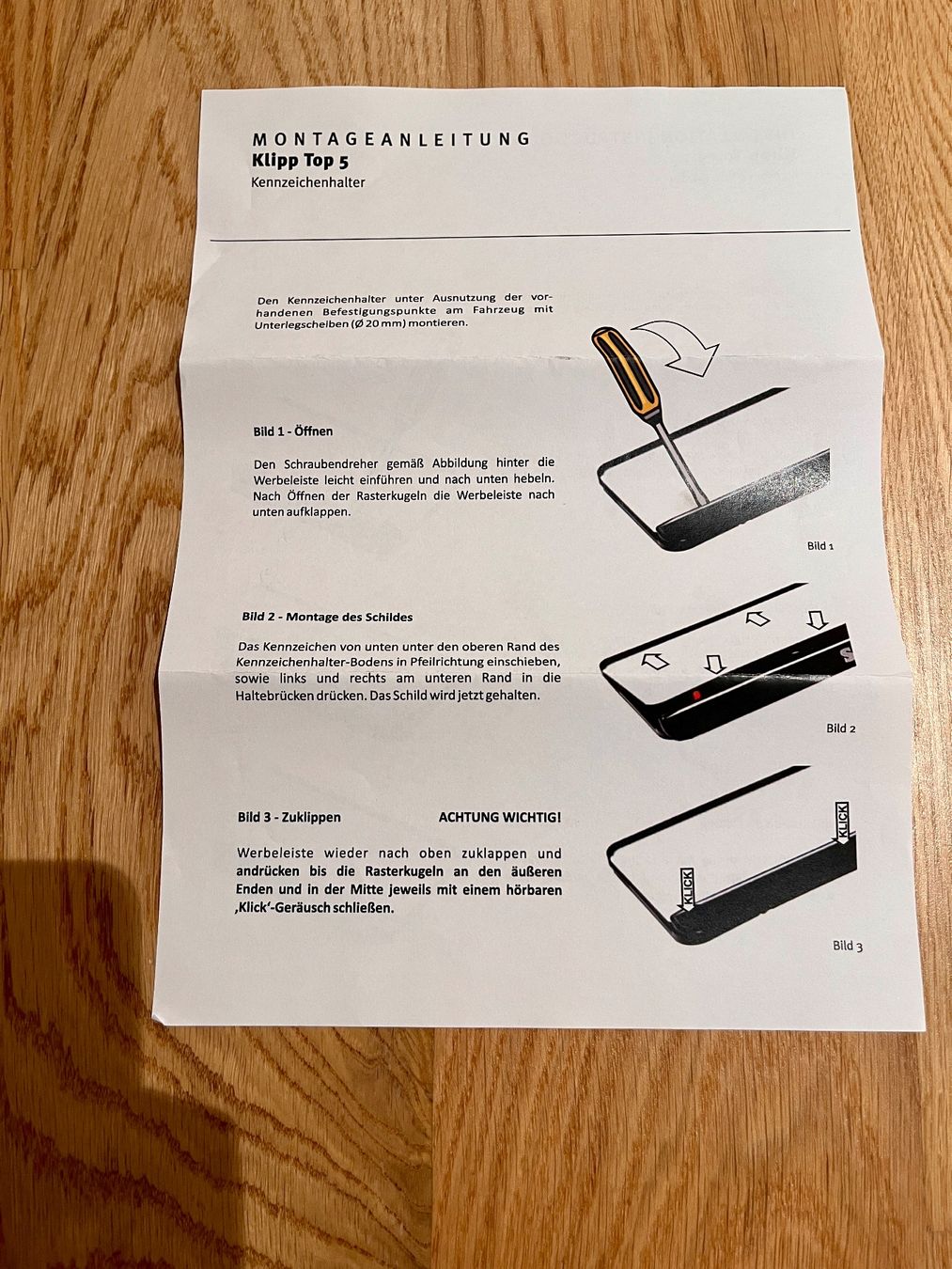 Insegne: Kennzeichenhalter GTI  (D) – Nuovo e nell'imballaggio originale da Andelfingen venduto da cri_rjp8 4