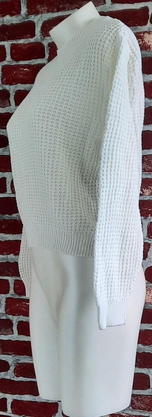 H&M Maglioni & Felpe: H&M Gerippter Pullover Damen Weiss Gr.XS – Nuovo (secondo la descrizione) da Seuzach venduto da VT-Collections2 3