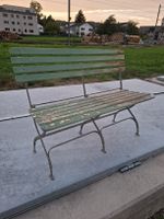 Antiker Gartenbank zusamenklappbar