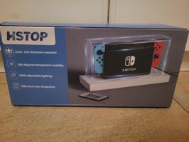 HSTOP RGB Stand and Dustcove for Nintendo Switch