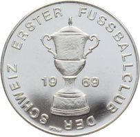 Cupsieger FC St. Gallen 1. Fussballclub der Schweiz Silber