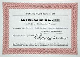 Curling-Club Küsnacht ZH - 1962