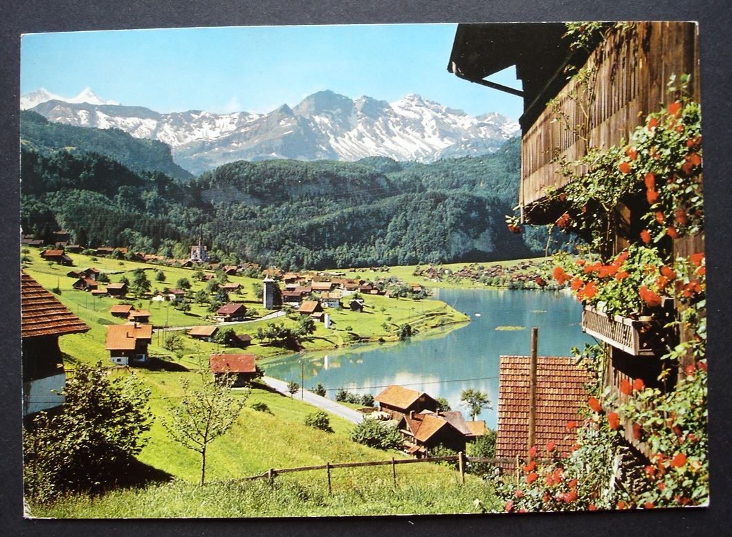 Cartes postales: LUNGERN am Lungernsee – D'occasion à Jona par philajona