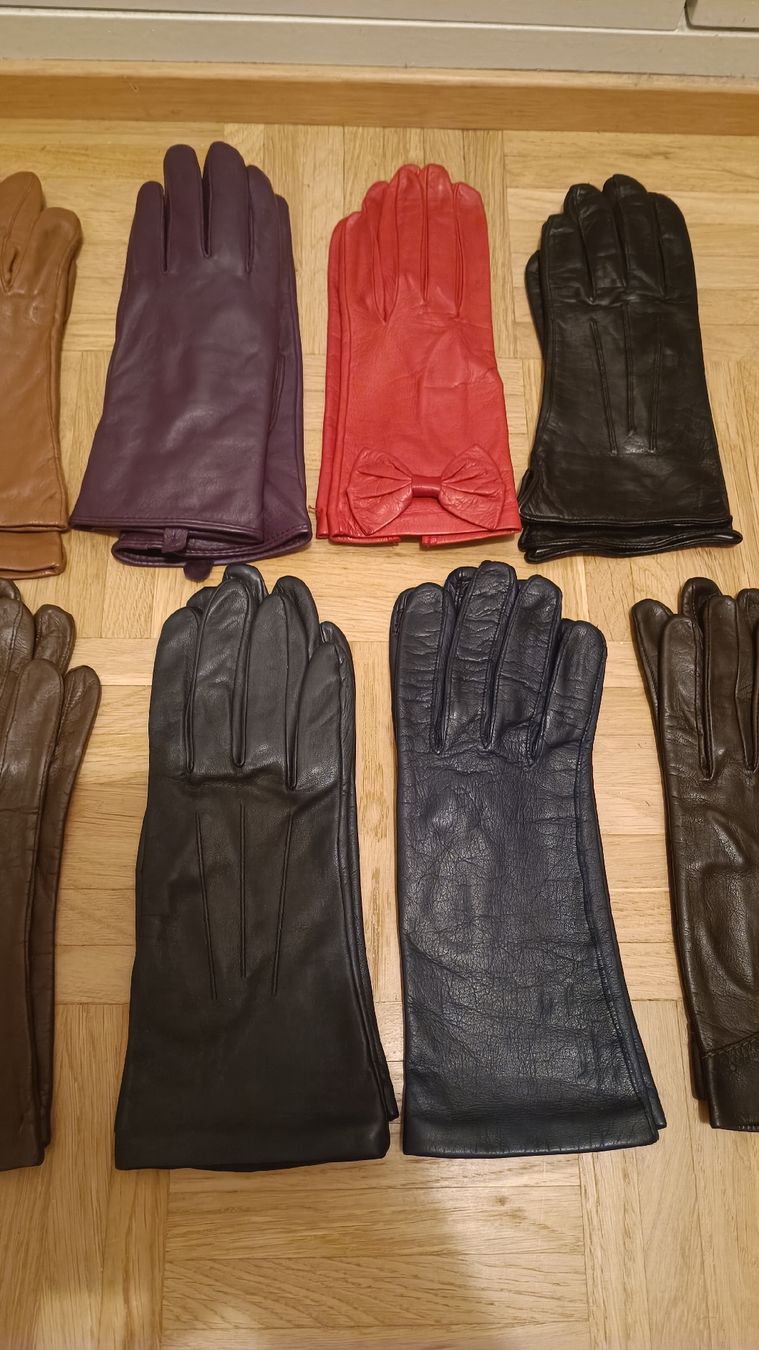 Guanti & manicotti: 10 Paar Lederhandschuhe Damen, Grösse M/L – Nuovo (secondo la descrizione) da Baden venduto da zuppel 2