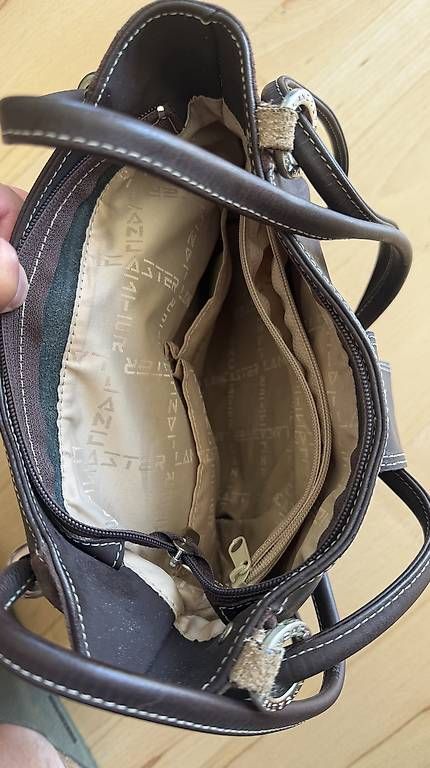 Borse da donna: Sac Lancaster cur en cuir marron et daim – Usato da Bevaix venduto da FloNat02 2