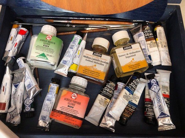 Cavalletti: Ensemble pour peinture – Usato da Chézard St Martin venduto da schmitt 2