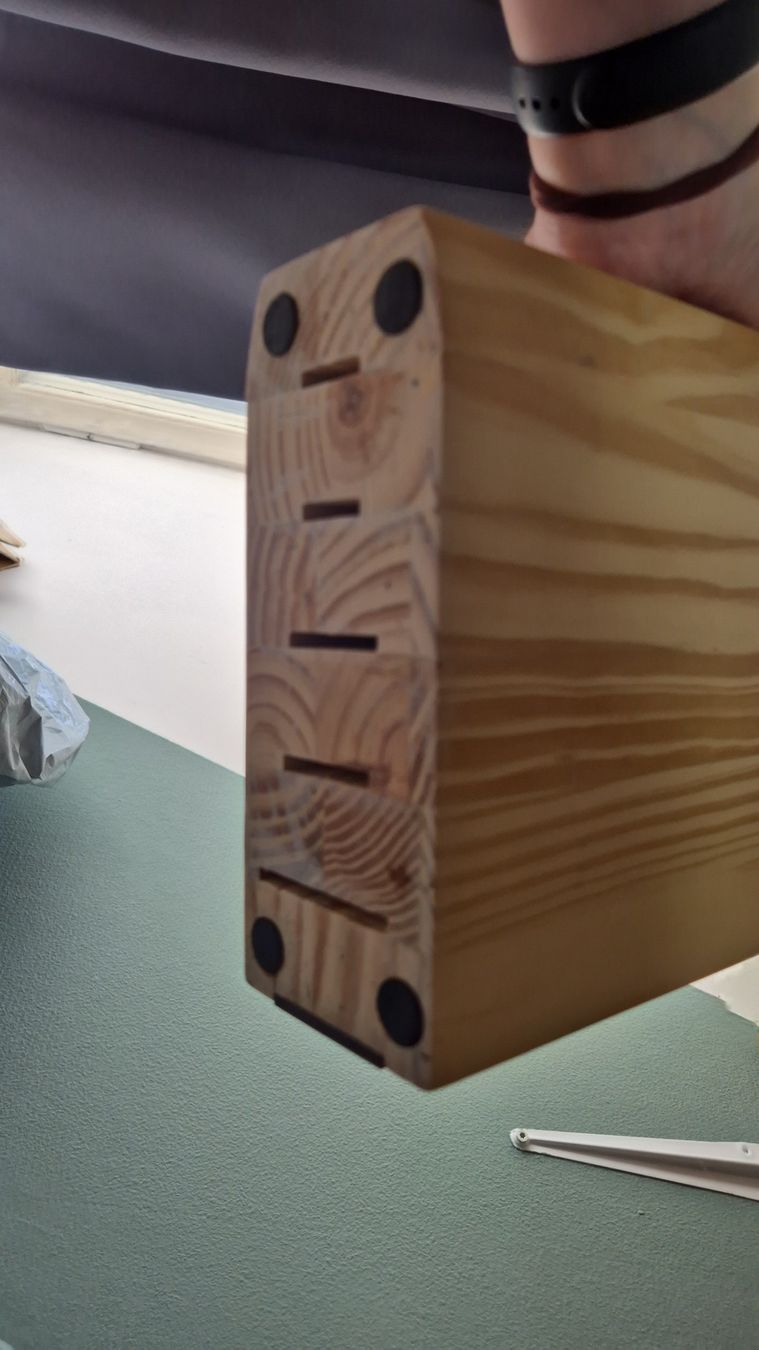 Coltelli: Messerblock aus Holz mit 5 Messern- lunasol – Nuovo (secondo la descrizione) da Zofingen venduto da Just_That_Thing 6
