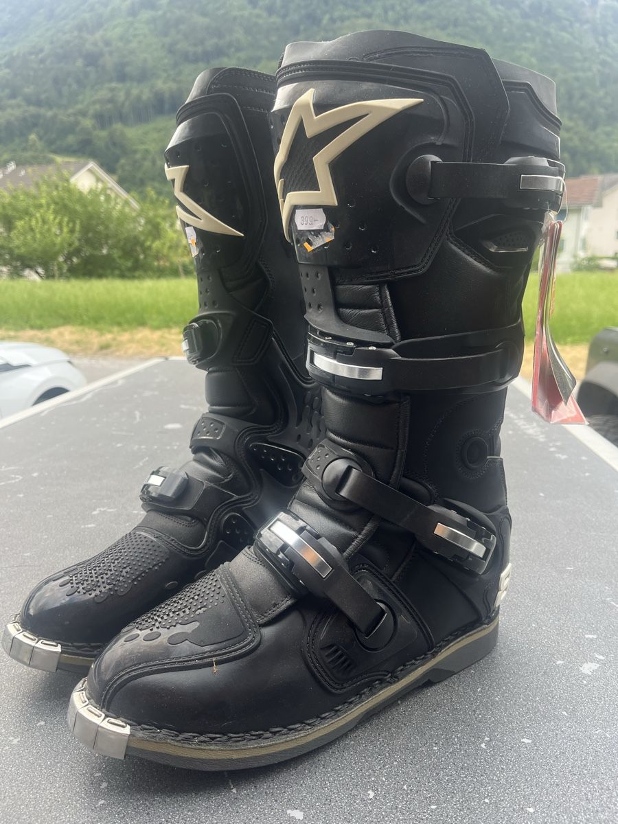 Alpinestars Scarpe da uomo: Alpinestars Tech 8 Stiefel Motorrad Grösse 45.5 Schwarz – Nuovo (secondo la descrizione) da Stans venduto da Guetli007 3
